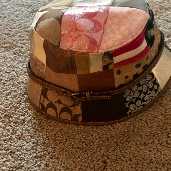 💞NEW💞COACH PATCHWORK HAT💞M💞 - Picture 7 of 8